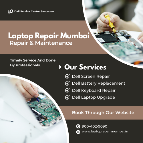 dell laptop service center in santacruz