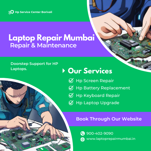 hp laptop service center in Borivali