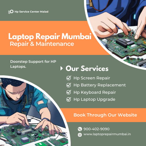 hp laptop service center in malad