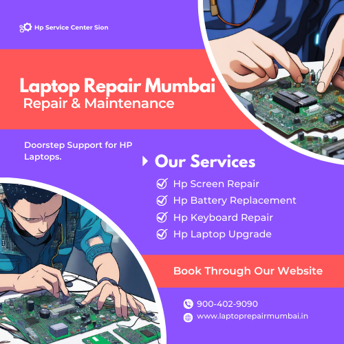 hp laptop service center in sion